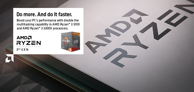 AMD extinde familia de procesoare desktop AMD Ryzen ™ din Generația a 3-a