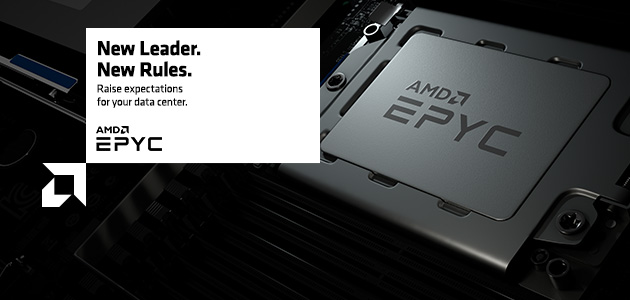 Procesoarele și platformele compatibile AMD EPYC™ 7002 Generation sunt acum disponibile la ASBIS!