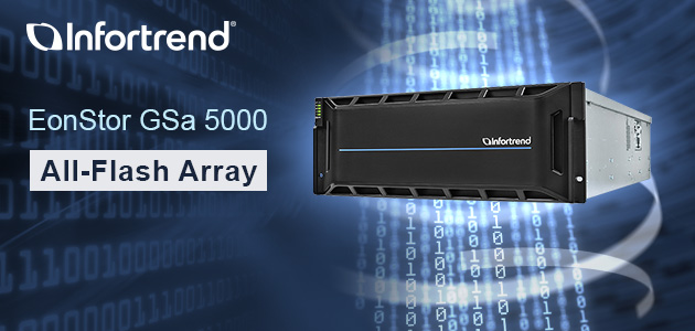 Mărește performanțele Centrelor de date cu Infortrend GSa 5000 All-Flash Array
