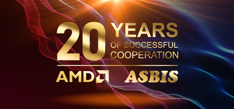 ASBIS Group, una dintre cele mai importante companii de distribuție IT, s-a bucurat de un parteneriat solid și de lungă durată cu AMD, lider tehnologic global specializat în dezvoltarea de produse și tehnologii pentru semiconductori. Acest parteneriat a rezistat timp de 20 de ani de la semnarea acordului de distribuție, ceea ce demonstrează soliditatea colaborării